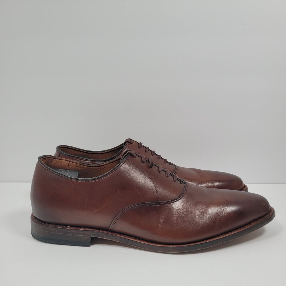 Allen Edmonds Carlyle Men's Brown Leather Oxford Shoes US Size 13D